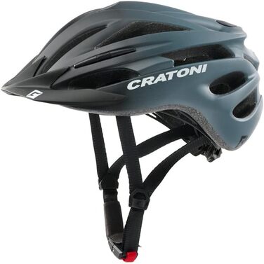 Шолом Cratoni Pacer JR MTB Youth Чорний/Сірий XS/S