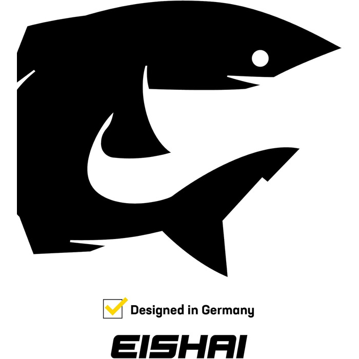 Надувна дошка для веслування стоячи EISHAI Sharkbite SUP з 7 предметів повний набір з веслом, страхувальним повідцем, насосом, ремкомплектом для жінок і чоловіків, з навантаженням до 130 кг компактно укладається (червоний)