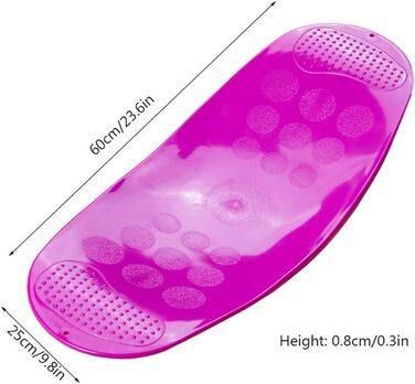 Дошка для балансу ніг преса з одним поворотом, фітнес-дошка для дорослих - ідеально підходить для основних тренувань, танцюристів, балету, тренувань щиколоток, вправ на балансування