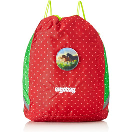 Дитяча спортивна сумка ERGOBAG Horse LovBear, 44 см, 21 л, Red Dots