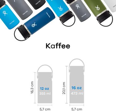 Термос-гуртка HYDRO FLASK 473 мл, ізольована сталева чашка для кави з кришкою Flex Sip, герметична, широка горловина, колір Sunflower