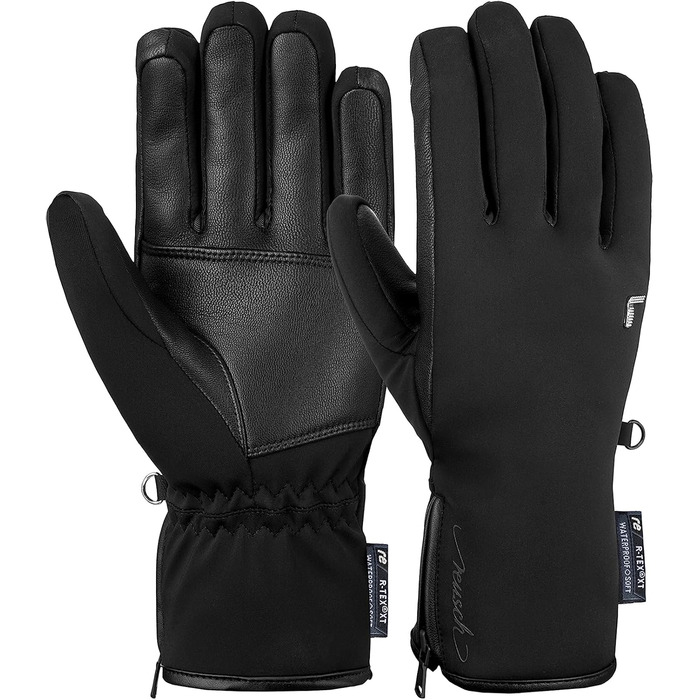 Рукавички жіночі Reusch Tiffany R-tex Xt Extra Теплі, Водонепроникні, Дихаючі 7.5 Black