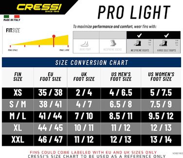 Ласти для дайвінгу Cressi Pro Light з відкритою п'ятою (M/L (41/43), чорні/рожеві)