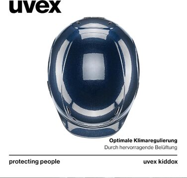 Дитячий кінний шолом uvex kiddox, легкий, з індивідуальним регулюванням розміру, оптимальною вентиляцією, глянцевий