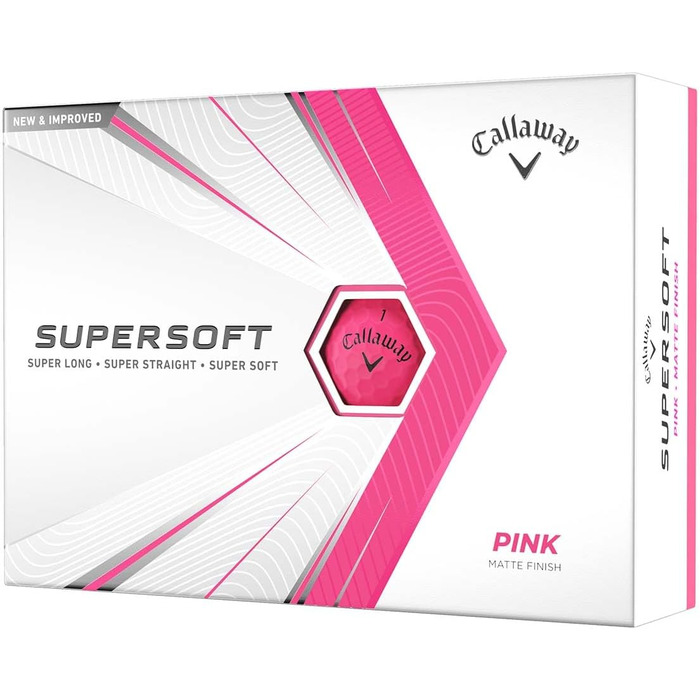 М'ячі для гольфу Callaway Supersoft Matt 2021