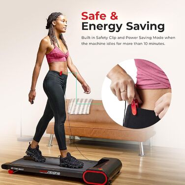 Біговий килимок Sunny Health & Fitness з дистанційним керуванням - SF-T7945SMART