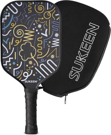 Весло Sukeen Pickleball T700 Carbon, 16 мм стільниковий сердечник, контроль