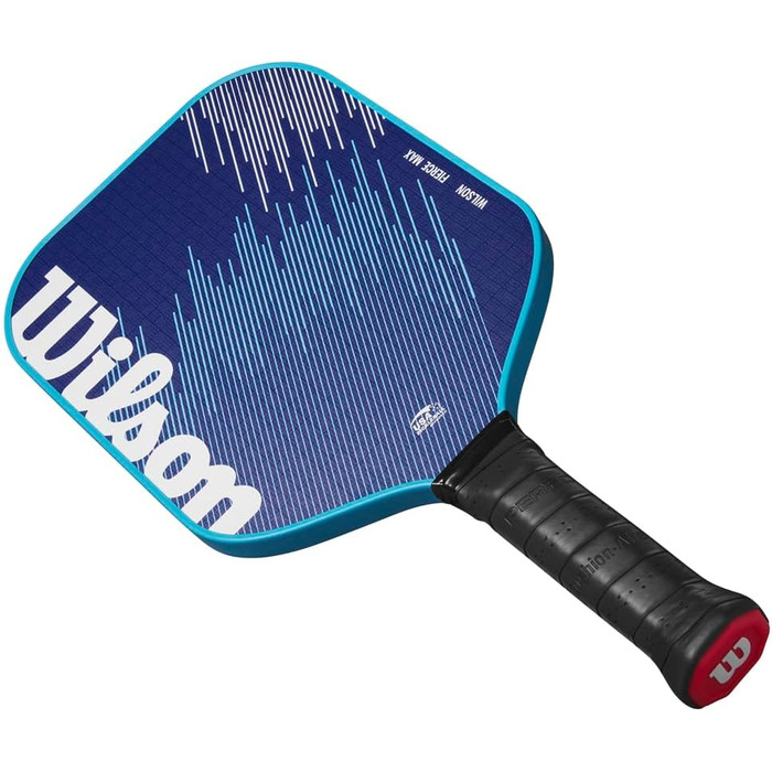 Весло для піклболу WILSON Fierce Series, 13 мм, розмір ручки 6,4 см Fierce Max Blue