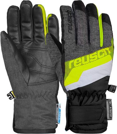 Рукавички Reusch Kids Dario R-tex Xt (чорний/жовтий, розмір 5)