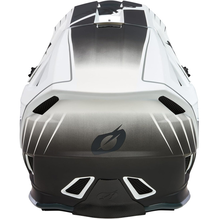 Шолом для гірського велосипеда O'NEAL Blade Polyacrylite MTB Downhill для дорослих, вентиляція, Dri-Lex, ABS, бірюзово-неоново-жовтий, розмір XS, білий/сірий