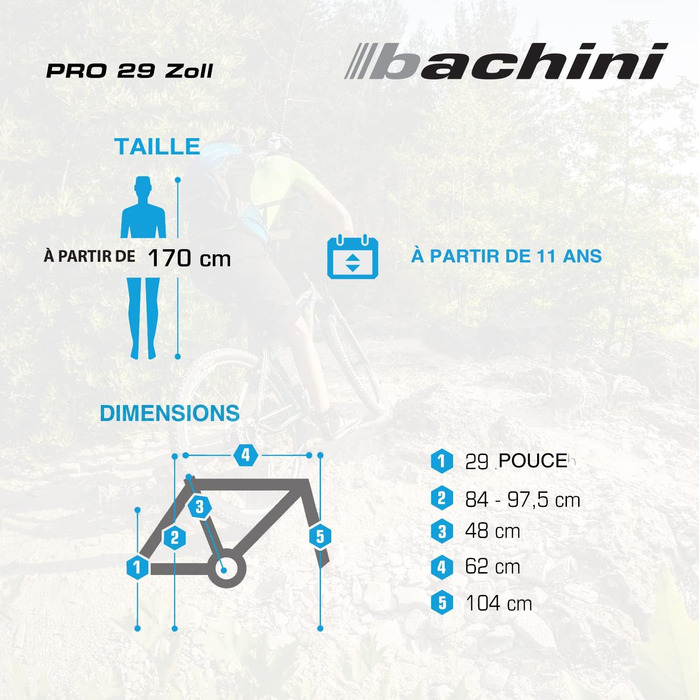 Велосипед Probike PRO 29 21 швидкість, унісекс, від 175 см, чорний/синій