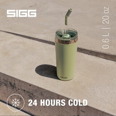 Кружка SIGG Helia із соломинкою та щіткою, 0,45/0,6 л