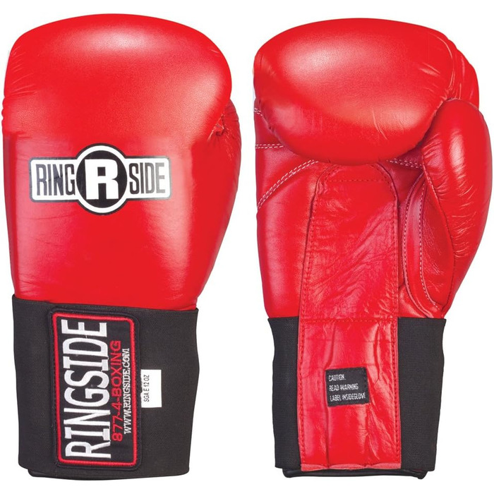 Рукавички Ringside Competition, Velcro, сині, 284 г, 10 унцій