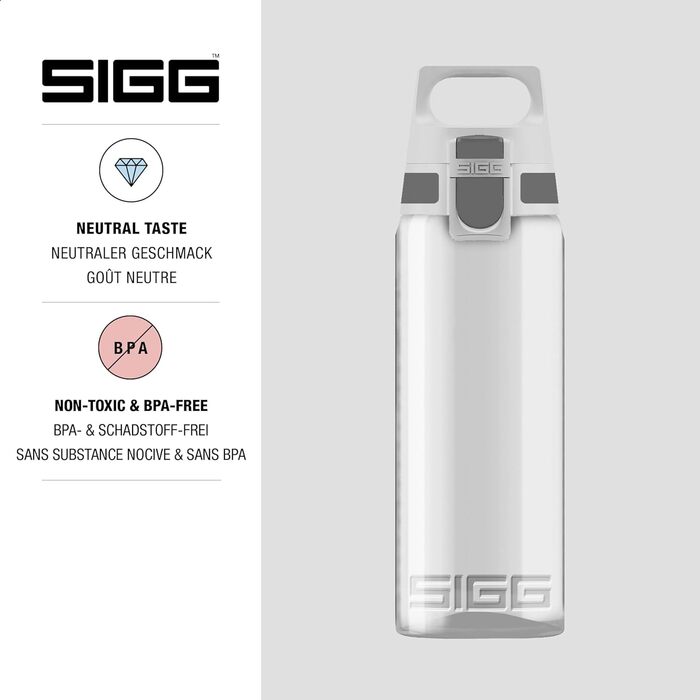 Пляшка SIGG Tritan ONE - газована, без BPA, 0,6 л/1 л