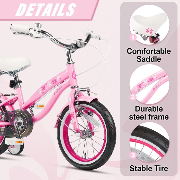 Велосипед Glerc Freesia Kids Cruiser 12-16