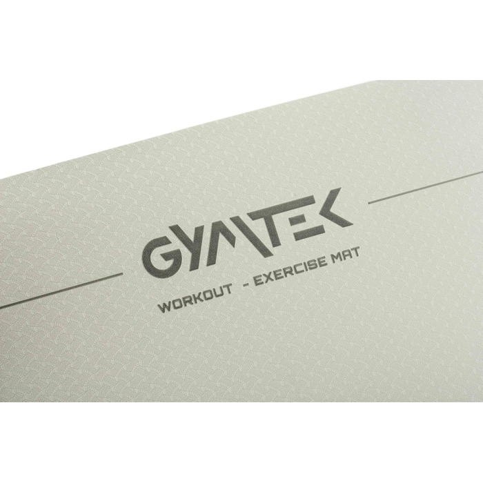 Килимок Gymtek 181.5x60.6см TPE Сіро-чорний, не ковзає