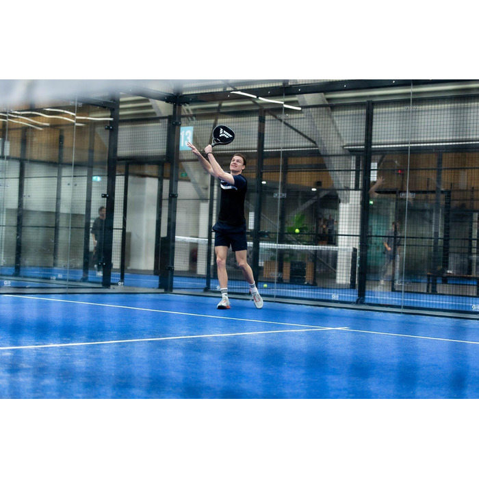 Ракетка VirtuFit Padel - Початківець/Просунутий (Чорний/Сріблястий)