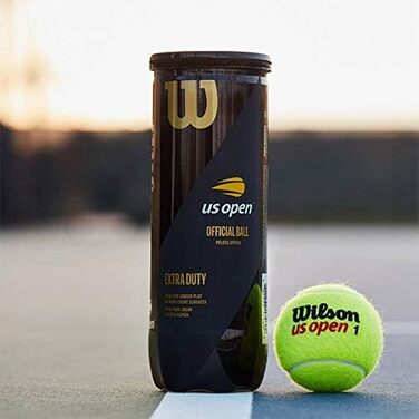 Дорослий US Open XD TBALL 3 м'яч CAN Tennis, жовтий, 3