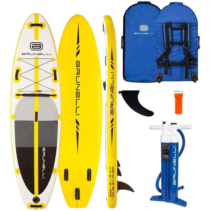 Надувна SUP-дошка Brunelli 10.0 Premium 305x78 см для серфінгу, весло, iSUP
