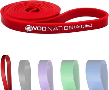 Петля для підтягувань WOD Nation 41 дюйм – еспандер для підтягувань, тренувань, кросфіту, розтяжки, мобільності