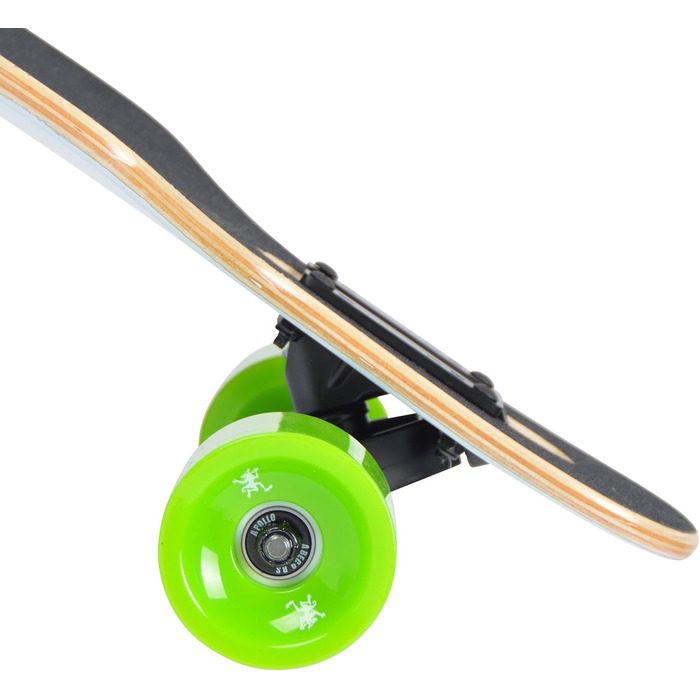 Дошка Apollo Longboard з підшипниками ABEC, Drop Through