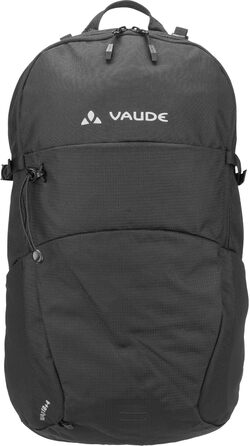 Рюкзак VAUDE Wizard 18+4 чорний, водовідштовхувальний туристичний рюкзак для жінок і чоловіків, зручна система перенесення, органайзер