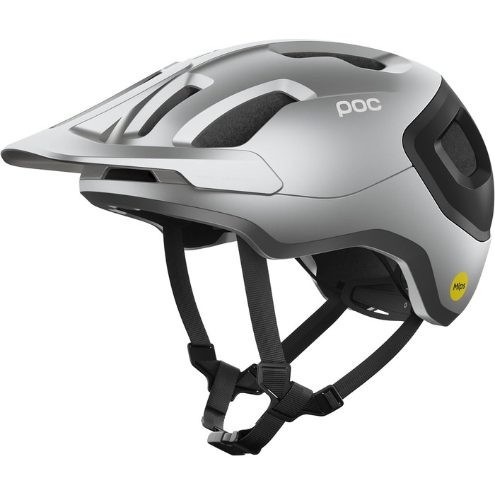 Шолом POC Axion Race MIPS XS, чорний/сріблястий