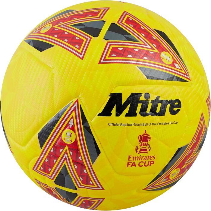 Футбольний м’яч Mitre Match FA Cup, офіційний, для тренувань і матчів