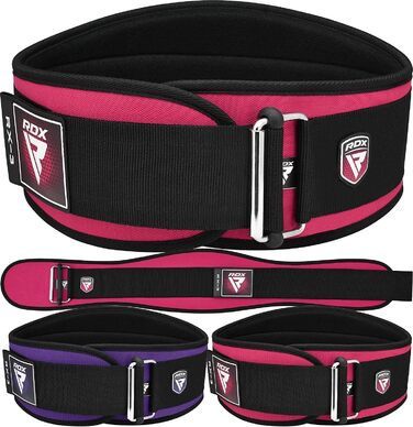 RDX 6.5 Тренувальні пояси Powerlifting Powerlifting Belt (PINK, L)