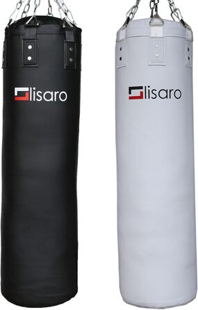 Груша боксерська Lisaro Premium наповнена/ненаповнена, 120x35CM, 30KG