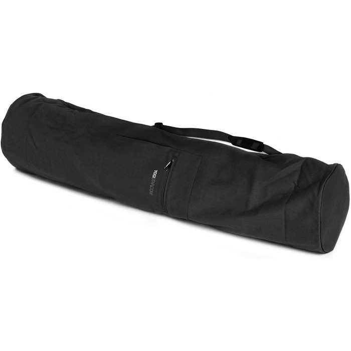 Сумка для йоги Yogistar Yogibag Basic - Блискавка - Дуже велика - Бавовна - 109 см Чорний