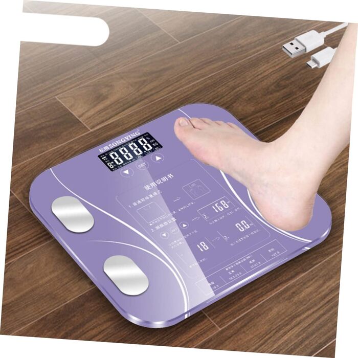 Фітнес-монітор Cabilock Digital Body Fat Scale (фіолетовий)