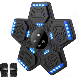 Музичний бокс-автомат з рукавичками, настінний, Bluetooth, для дітей і дорослих, для дому та спортзалу