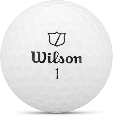 М'яч Wilson Staff Model, білий, унісекс для дорослих