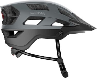 Шолом Sena M1/M1 EVO Smart MTB Bluetooth, музика, GPS, матовий сірий