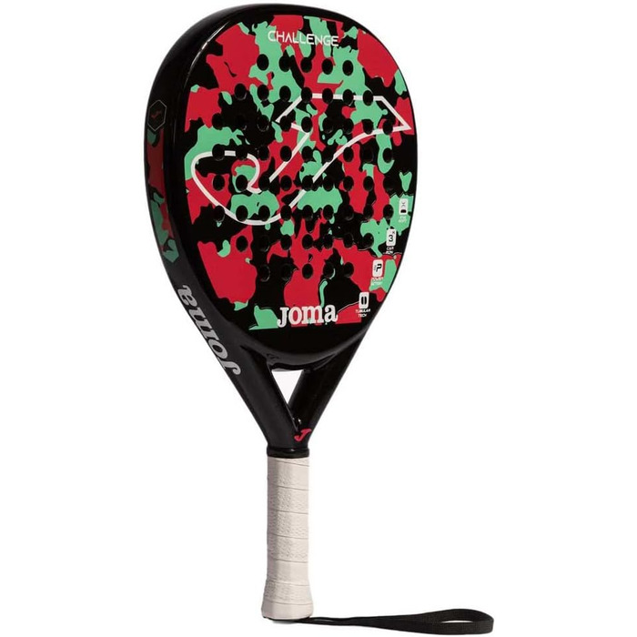 Ракетка Joma Challenge Padel 400824-168, чорна, One Size EU