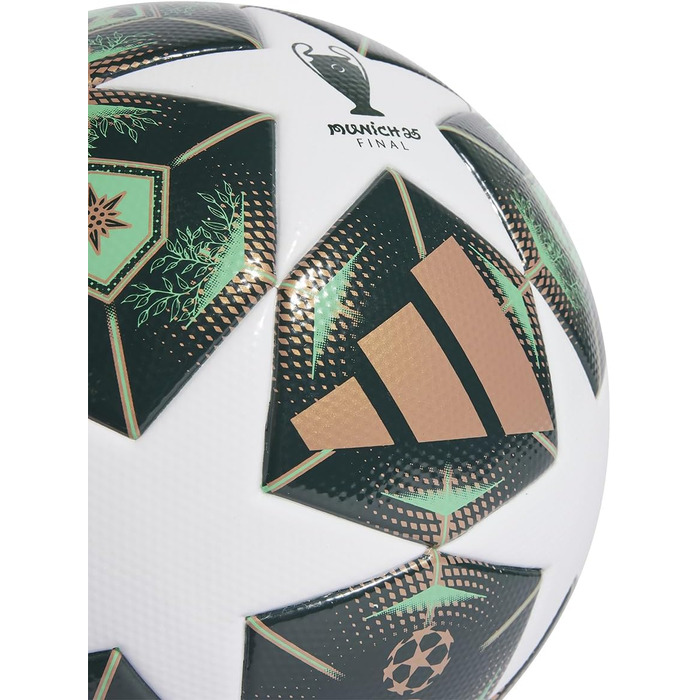 Футбольний м'яч Adidas UEFA Champions League LGE Box, зелений, розмір 5, FIFA Quality