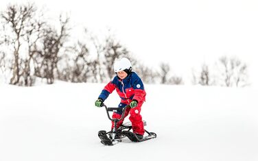 Санки BMX, сталева рама, з кермом і гальмом