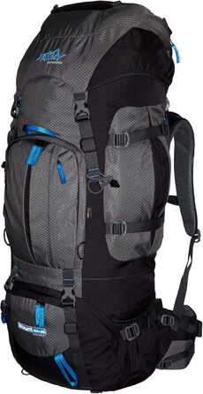 Туристичний рюкзак Tashev Outdoors Mount 100+20 л з дощовиком, фронтальне та верхнє завантаження, для жінок і чоловіків, виготовлений в ЄС