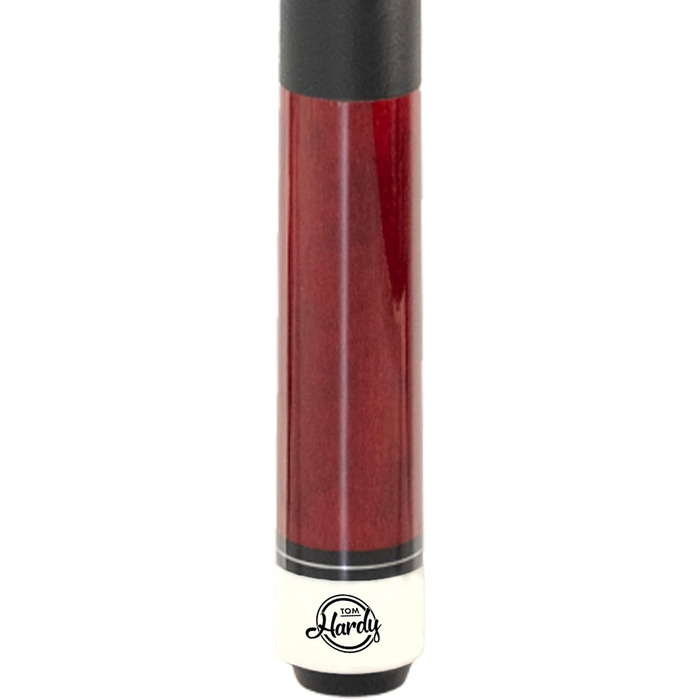 Серія Hardy Pool Billiard Cue Uni, більярдні киї з 2 предметів із ручкою зі штучної шкіри, довжина кия 147 см, багатошарова професійна клейка шкіра 12,5 мм, пряжка з нержавіючої сталі, червоний, синій, сірий, чорний