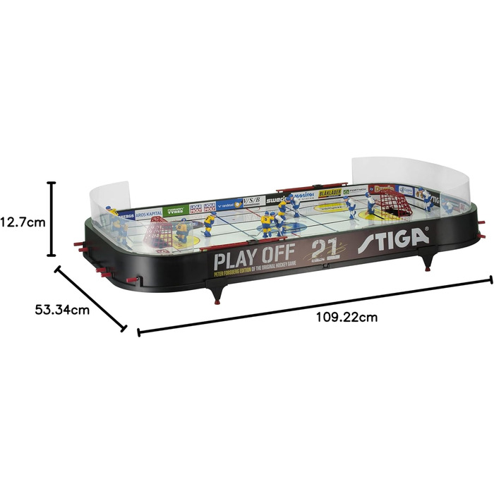 Гра настільна STIGA хокей 21 Швеція-Фінляндія для дітей і дорослих