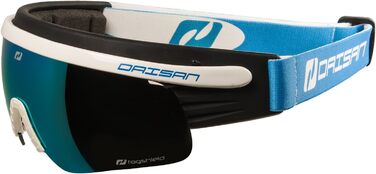 Спортивні окуляри Daisan Cross-Country Ski Goggles Nordic Goggles (біло-блакитний небесно-блакитний дзеркальний кіт. 3)