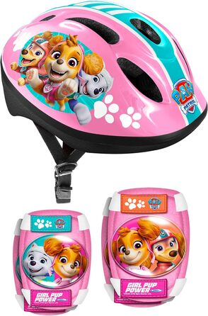 Шолом з захистом STAMP PAW PATROL GIRL, рожевий