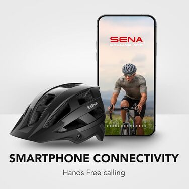 Шолом Sena M1/M1 EVO Smart MTB Bluetooth, музика, GPS, матовий сірий