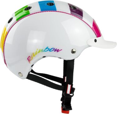 Велосипедний шолом Casco Kids Mini 2 Lucky 7 XS (46-52см) веселка