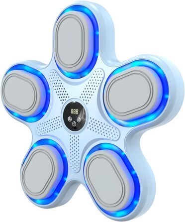 Kawoja Розумний бокс-тренажер Bluetooth з рукавичками, 9 режимів і швидкостей, настінний пристрій для боксу, тренування та ударна ціль для дорослих і дітей