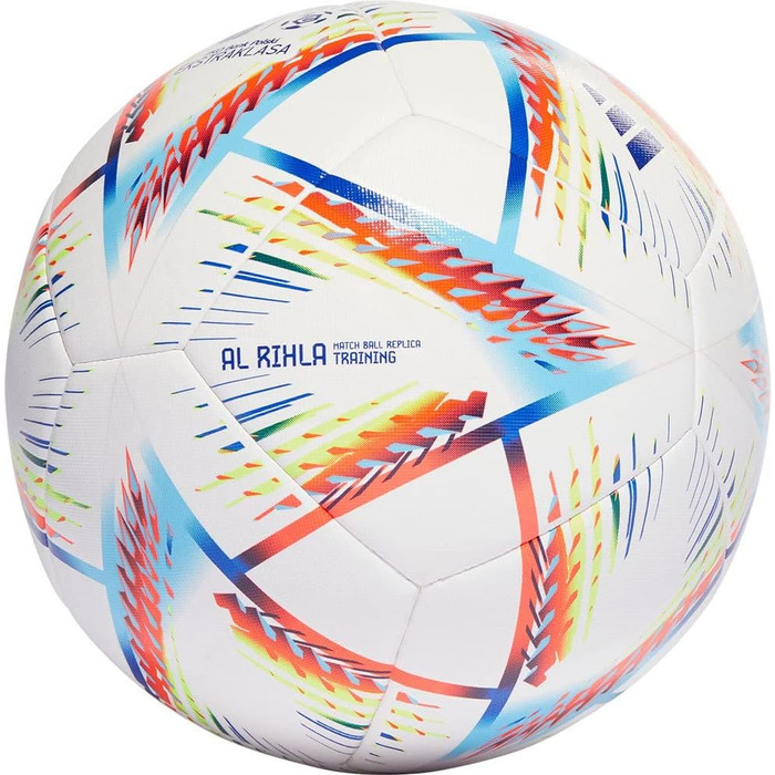 М'яч для футболу adidas унісекс, білий, розмір 5