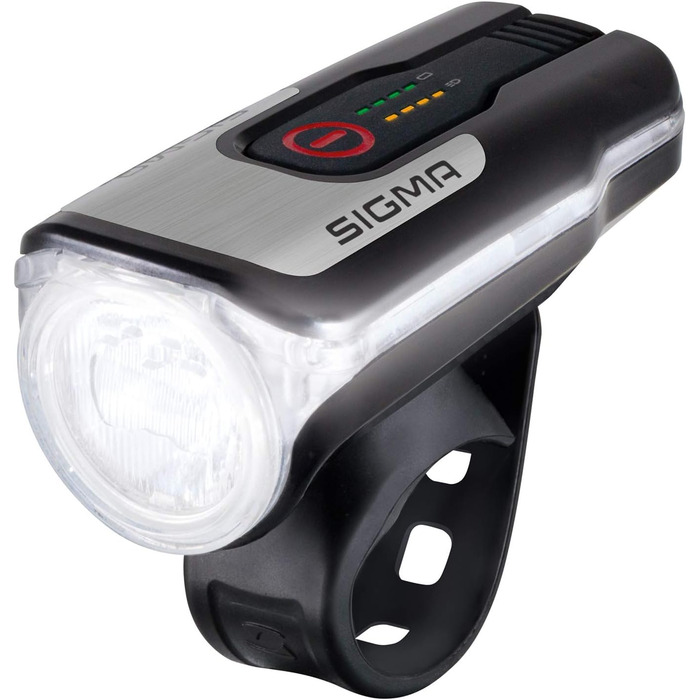 Переднє велосипедне LED світло SIGMA Aura 80, 80 Люкс, StVZO, акумуляторне, 4 режими, 90 м