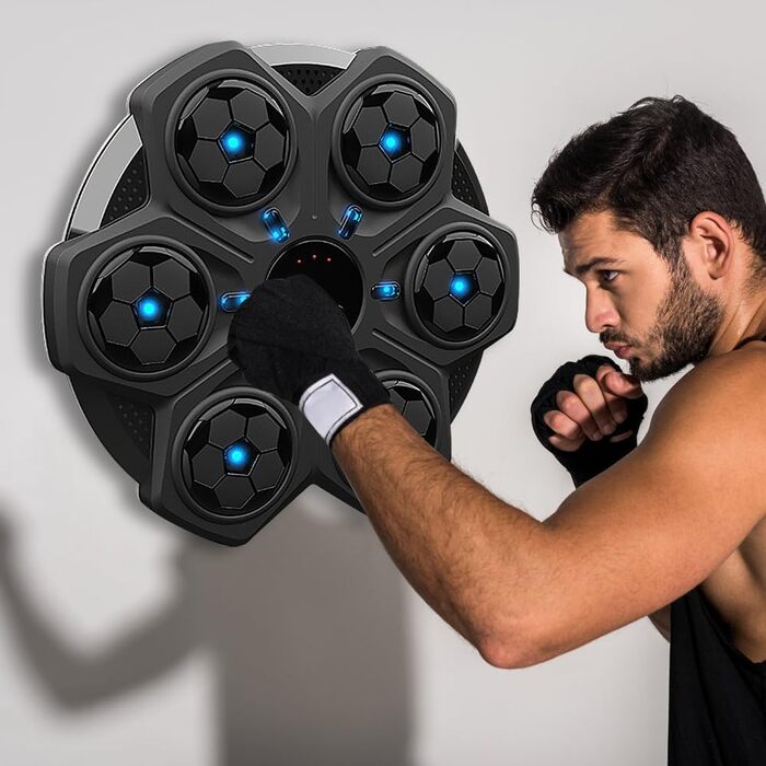 Музичний бокс-машина Bluetooth з LED, настінна, з рукавичками, для дорослих і дітей