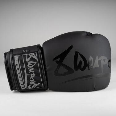 Боксерські рукавиці 8 Weapons Boxing Gloves Unlimited 2.0 Матово-чорний 16 унцій